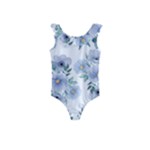 Floral pattern Kids  Frill Swimsuit