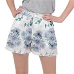 Floral pattern Ripstop Shorts