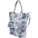 Floral pattern Shoulder Tote Bag
