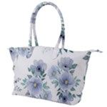 Floral pattern Canvas Shoulder Bag