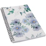 Floral pattern 5.5  x 8.5  Notebook