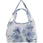Floral pattern Double Compartment Shoulder Bag