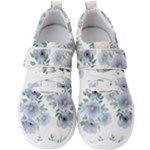 Floral pattern Men s Velcro Strap Shoes