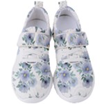Floral pattern Women s Velcro Strap Shoes