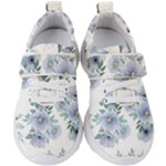 Floral pattern Kids  Velcro Strap Shoes