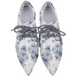 Floral pattern Pointed Oxford Shoes