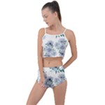 Floral pattern Summer Cropped Co-Ord Set