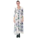 Floral pattern Button Up Maxi Dress