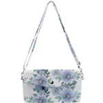 Floral pattern Removable Strap Clutch Bag