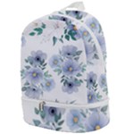 Floral pattern Zip Bottom Backpack