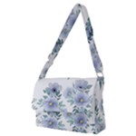 Floral pattern Full Print Messenger Bag (M)