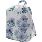 Floral pattern Zip Up Backpack