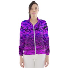 Magenta Waves Flow Series 2 Women s Windbreaker by DimitriosArt