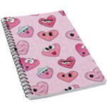 Emoji Heart 5.5  x 8.5  Notebook