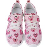 Emoji Heart Men s Velcro Strap Shoes