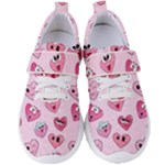 Emoji Heart Women s Velcro Strap Shoes
