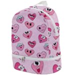 Emoji Heart Zip Bottom Backpack