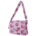 Emoji Heart Full Print Messenger Bag (M)