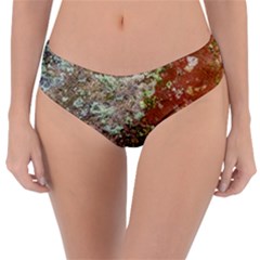 Colorful Abstract Texture Reversible Classic Bikini Bottoms by dflcprintsclothing