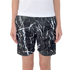 Abstract Light Games 3 Women s Basketball Shorts by DimitriosArt