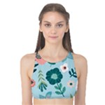 Flower Tank Bikini Top