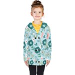 Flower Kids  Double Breasted Button Coat