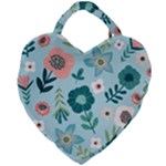Flower Giant Heart Shaped Tote
