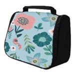 Flower Full Print Travel Pouch (Small)