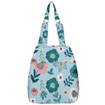 Flower Center Zip Backpack