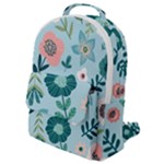 Flower Flap Pocket Backpack (Small)
