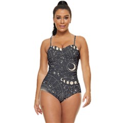 Magic-patterns Retro Full Coverage Swimsuit by CoshaArt