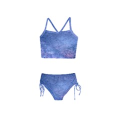 Gouttes D eau Galaxy Girls  Tankini Swimsuit by kcreatif