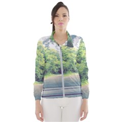 Photo Vue Sur Forêt  Women s Windbreaker by kcreatif