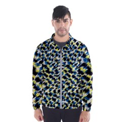 Digital Animal  Print Men s Windbreaker by Sparkle