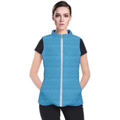 Sea Waves Women s Puffer Vest by Sparkle