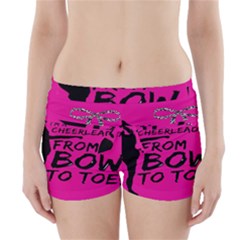 Bow To Toe Cheer Boyleg Bikini Wrap Bottoms by artworkshop