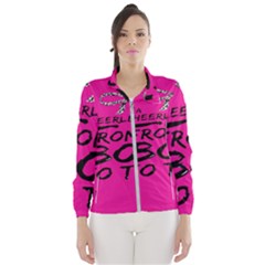 Bow To Toe Cheer Women s Windbreaker by artworkshop