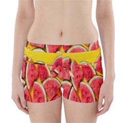 Watermelon Boyleg Bikini Wrap Bottoms by artworkshop