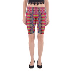 Psychedelio Yoga Cropped Leggings by Thespacecampers