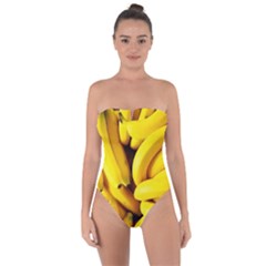 Banana Tie Back One Piece Swimsuit