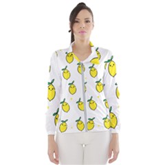 Pattern Lemon Texture Women s Windbreaker by artworkshop