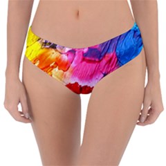 Colorful Painting Reversible Classic Bikini Bottoms