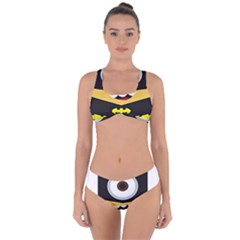 Batman Criss Cross Bikini Set