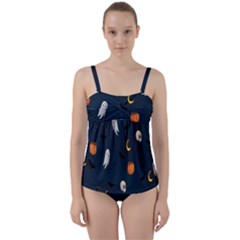 Halloween Twist Front Tankini Set by nate14shop