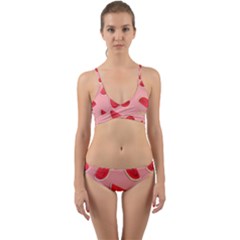 Water Melon Red Wrap Around Bikini Set by nate14shop