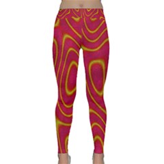 Pattern Pink Classic Yoga Leggings by nate14shop