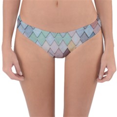 Tiles-shapes Reversible Hipster Bikini Bottoms by nate14shop