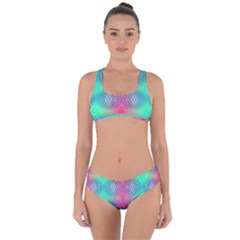Infinity Circles Criss Cross Bikini Set by Thespacecampers