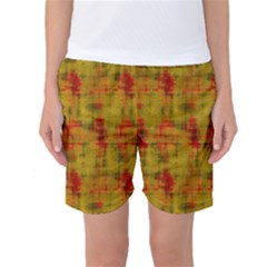 Abstract 005 Women s Basketball Shorts by nate14shop