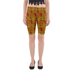 Abstract 005 Yoga Cropped Leggings